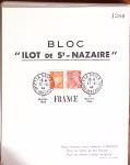 1944 Lot de 82 grands blocs-feuillets 20x13cm « Bloc