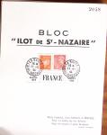 1944 Lot de 82 grands blocs-feuillets 20x13cm « Bloc