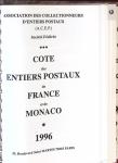 Catalogue des entiers postaux de France et Monaco,