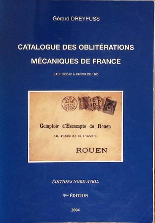 Gérard Dreyfuss – Catalogue des oblitérations mécaniques