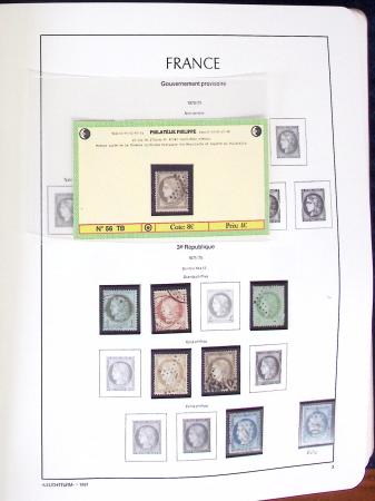 1849-2010, Collection de France en 10 albums Leuchtturm,