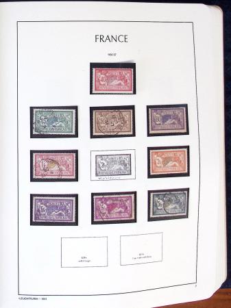 1849-2010, Collection de France en 10 albums Leuchtturm,