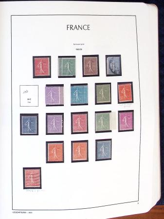 1849-2010, Collection de France en 10 albums Leuchtturm,