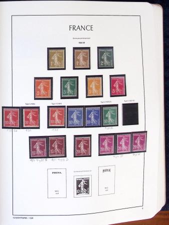 1849-2010, Collection de France en 10 albums Leuchtturm,