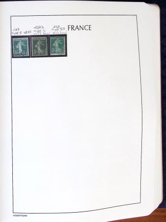 1849-2010, Collection de France en 10 albums Leuchtturm,