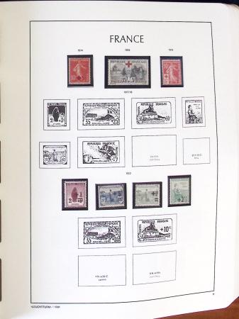 1849-2010, Collection de France en 10 albums Leuchtturm,