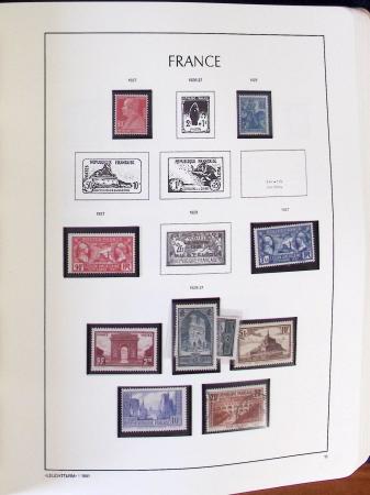 1849-2010, Collection de France en 10 albums Leuchtturm,