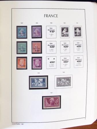 1849-2010, Collection de France en 10 albums Leuchtturm,