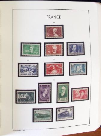 1849-2010, Collection de France en 10 albums Leuchtturm,