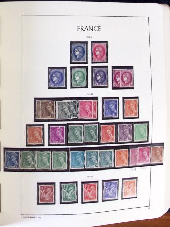 1849-2010, Collection de France en 10 albums Leuchtturm,