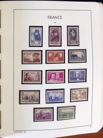 1849-2010, Collection de France en 10 albums Leuchtturm,