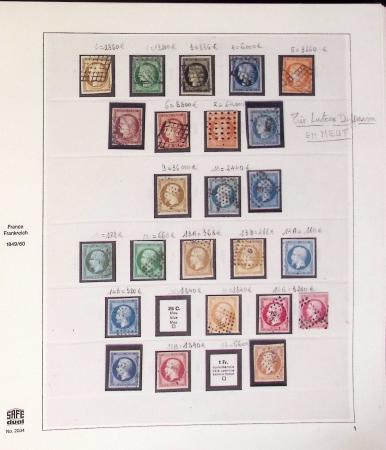 1849-2006, Collection de FRANCE en 15 albums SAFE dont