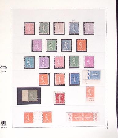 1849-2006, Collection de FRANCE en 15 albums SAFE dont