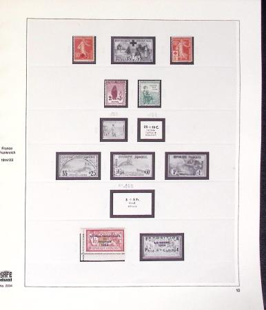 1849-2006, Collection de FRANCE en 15 albums SAFE dont
