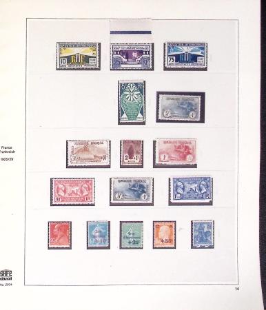1849-2006, Collection de FRANCE en 15 albums SAFE dont