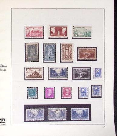 1849-2006, Collection de FRANCE en 15 albums SAFE dont