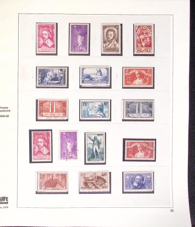 1849-2006, Collection de FRANCE en 15 albums SAFE dont
