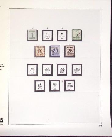 1849-2006, Collection de FRANCE en 15 albums SAFE dont