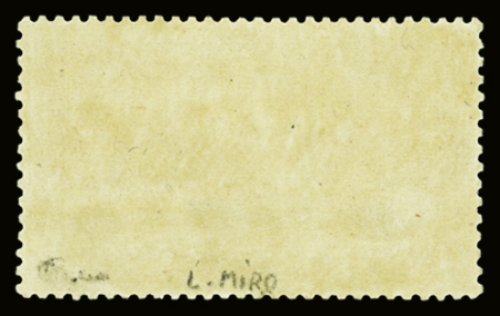 N°33A 5f violet-gris, neuf sans gomme (regommé), TB.