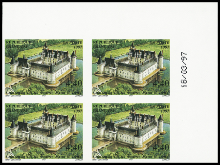 N°3081 4f40 Château du Plessis-Bourré, variété ND en