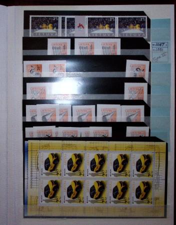 1919-2022 BALTIC COUNTRIES Stock in 11 stockbooks,