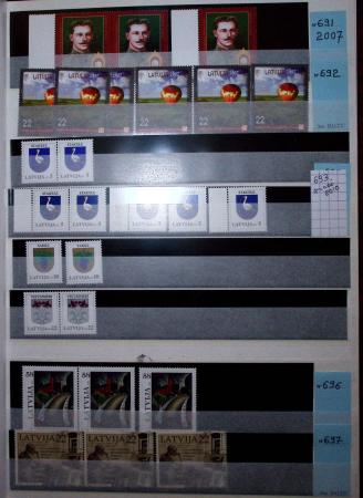 1919-2022 BALTIC COUNTRIES Stock in 11 stockbooks,