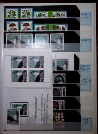 1919-2022 BALTIC COUNTRIES Stock in 11 stockbooks,