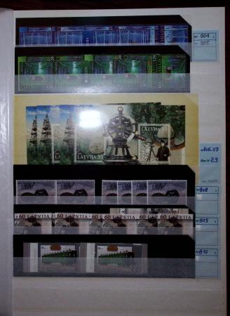 1919-2022 BALTIC COUNTRIES Stock in 11 stockbooks,