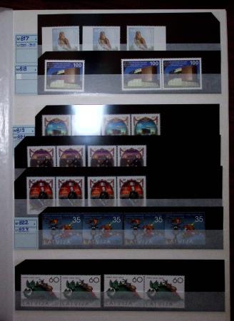1919-2022 BALTIC COUNTRIES Stock in 11 stockbooks,