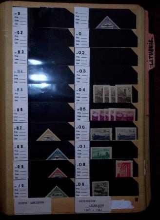 1919-2022 BALTIC COUNTRIES Stock in 11 stockbooks,