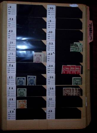 1919-2022 BALTIC COUNTRIES Stock in 11 stockbooks,