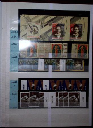 1919-2022 BALTIC COUNTRIES Stock in 11 stockbooks,