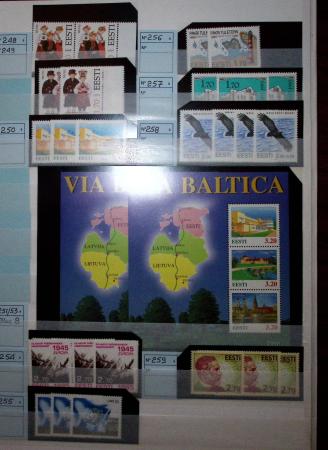 1919-2022 BALTIC COUNTRIES Stock in 11 stockbooks,