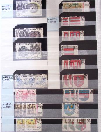 1928-2020 Important stock in 8 large stockbooks with