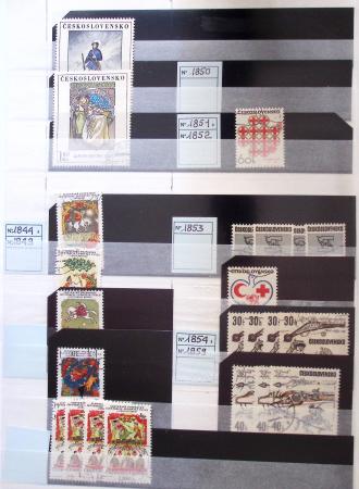 1928-2020 Important stock in 8 large stockbooks with