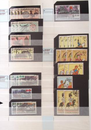1928-2020 Important stock in 8 large stockbooks with