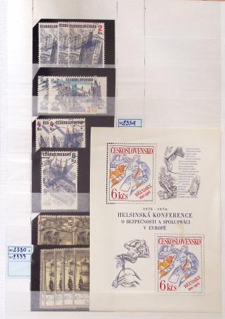 1928-2020 Important stock in 8 large stockbooks with
