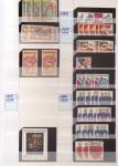 1928-2020 Important stock in 8 large stockbooks with