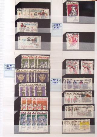 1928-2020 Important stock in 8 large stockbooks with