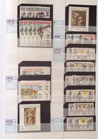 1928-2020 Important stock in 8 large stockbooks with