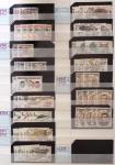 1928-2020 Important stock in 8 large stockbooks with