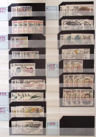1928-2020 Important stock in 8 large stockbooks with