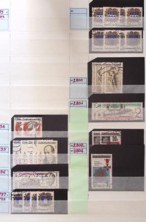 1928-2020 Important stock in 8 large stockbooks with