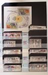 1928-2020 Important stock in 8 large stockbooks with