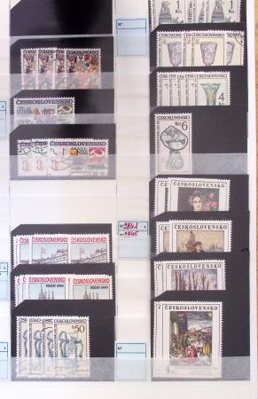 1928-2020 Important stock in 8 large stockbooks with