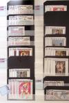 1928-2020 Important stock in 8 large stockbooks with