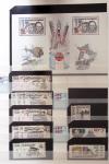 1928-2020 Important stock in 8 large stockbooks with
