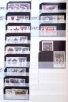 1928-2020 Important stock in 8 large stockbooks with