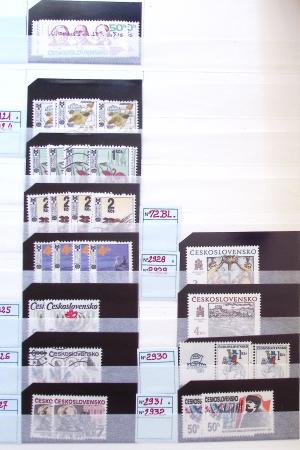 1928-2020 Important stock in 8 large stockbooks with