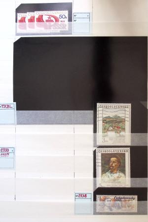 1928-2020 Important stock in 8 large stockbooks with
